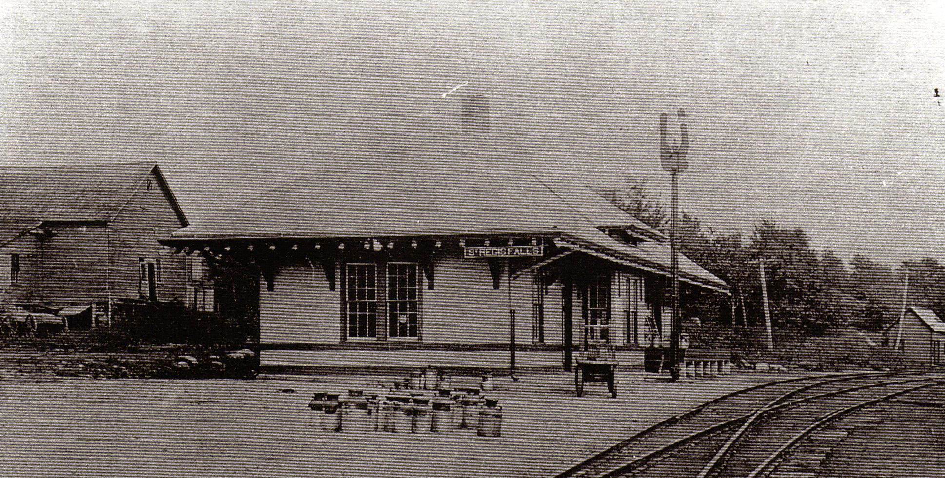 St. Regis Falls New York Central Ottawa Division